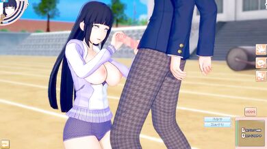 [Hentai Game Koikatsu! ]Have sex with Big tits Naruto Hinata Hyuga.3DCG Erotic Anime Video.