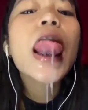 Young and cute solo babe talks dirty while barely legal braces on her pretty fac