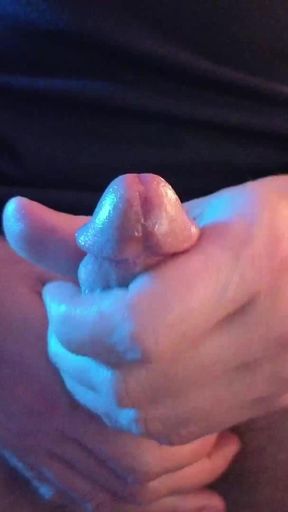 Pre-Cum Drips as stepdaddy Strokes and Edges   Clip 2
