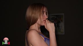 beauty polly yang explores passionate sex on the couch