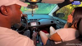 Big black cock fan fucks big ass latina pornstar Silvana Lee in public XanderBlackx