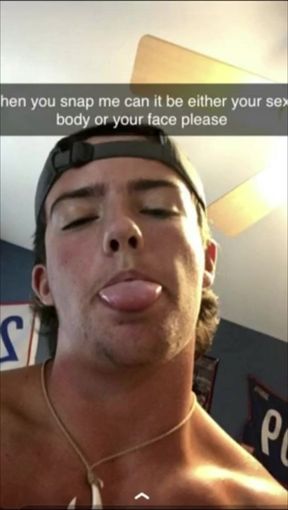 Solo Heat: cute baseball star college player cumming twice snap b