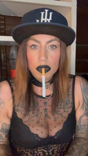 Trying on my new hat