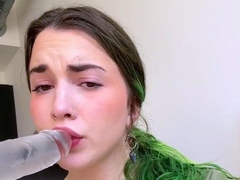 Bailey Eilish Fucks Herself Deep With Glass Dildo Onlyfans