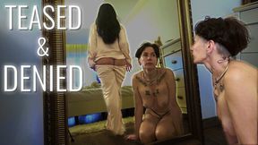 Chastity, Naked Teasing, and Humiliation: Worship in the Mirror with Matriarch Ezada Sinn and Giada da Vinci