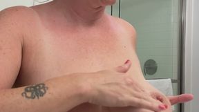Real Morning Hotel Routine Nipple Strengthening Before Shower