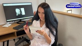 Hot Nurse Made Me Cum Twice