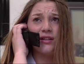 College girl enjoys a good butt whacking