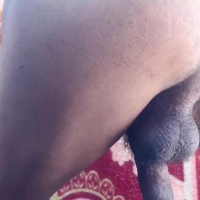 Close up Ass Black Big Hole Desi Man Fingering