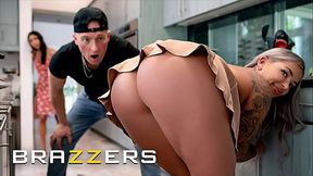 BRAZZERS - Slutty Chef Hayley Davies Fucks Her Best Friend'_s Husband &amp_ Ruins Their Anniversary Dinner