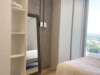 Behind the Scenes with Small Giant Natural Boobs nineteen yr old Teen, Dafne Michelle, and Andres Acosta