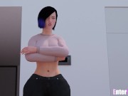 Sexy futa gets pounded by her stepfather