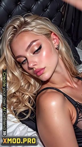 Athletic blonde pro takes charge in a solo XMod Pro session