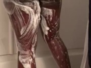 Choc Lit Baddie Soapy Shower - Free onlyfans