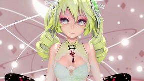 miku insect hentai dance undress creampie mmd 3d blonde hair