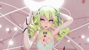 miku insect hentai dance undress creampie mmd 3d blonde hair