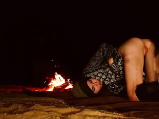 Real Anal Virgin Fastened up in Desert at Night for Anal Training, ATM, and Hard Paddling (documentary)