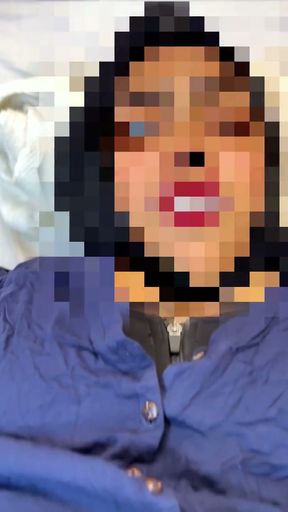18+ Young BBW Sexy Hostel Girl watching porn &amp; masturbate when her Boyfriend come &amp; Rough Fuck with multiple style   Clip 3