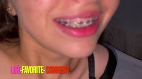 Petite Blonde Teen POV—Classmate Gets Horny Reading a Book