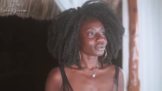 Hot Black Maid at Naughty Boy's House