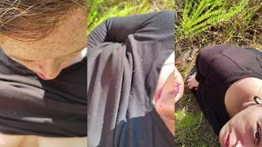 bettyreddd - backwoods blowjob