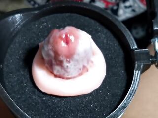 Machine for a biggest portion of semen! Super climax! Giant ejaculation!