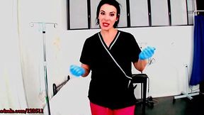 Nurse Valentina's Femdom Castration Handjob