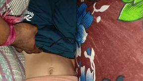 Touching, playing and making my best friends uncut dick into hard monster