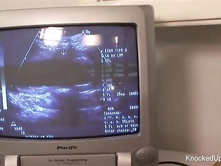 Lustful doctor used an opportunity to bang his preggo patient, becayse they were one as well as the other very sexually excited