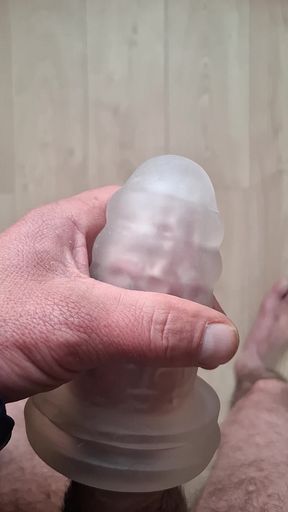 Masturbating