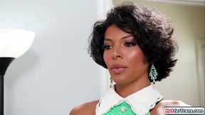 Big tits latin tgirl Lola Morena precums