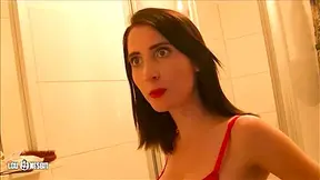 Lia Louise And Cuckold Wives - Cuckold Licks Cum From A Stranger