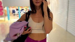 Workout Chick at Gym &mdash;  Home Seduce Session &#x2013; POV &mdash;  Doggy &mdash;  Cowgirl &mdash;  Mirror View