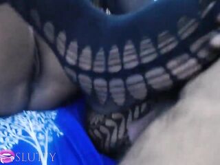 Black sexy duet have enjoyment on a guy face - Part three