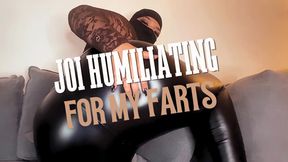 JOI Humiliating for my farts