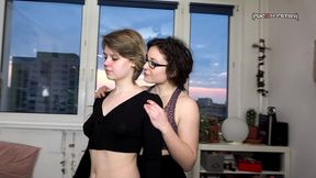 die raupe kriegt es auf den arsch - bondage, blowjob, spanking