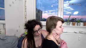 die raupe kriegt es auf den arsch - bondage, blowjob, spanking