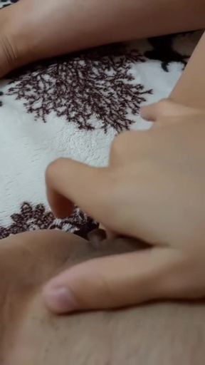 For The First Time I Filmed Our Sex With A Girl In The First Person