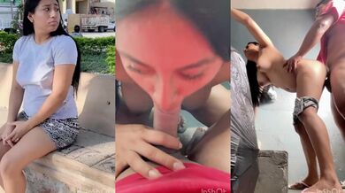 La venezolana migrante se chokea en la calle le llena la vagina de leche a cambio de plata