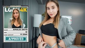 Amalia Davis and Charlie Dean seduce and fuck in the office