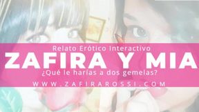 'Interactive Hot Asmr Double Pleasure with Zafira & Mia in the Hotel'