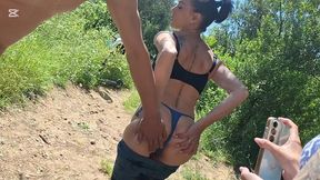 chapter 12, vampire and her friend victoria arias, looking for turnips in the field.