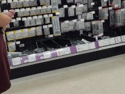 Cockdevotee Jerks Off in Hardware Store
