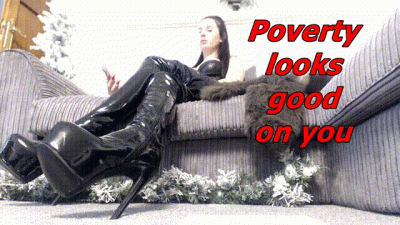 Poverty looks good on you