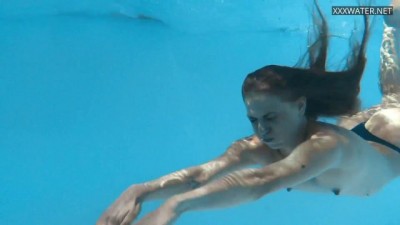 Steamy Hungarian Babe's Wet and Wild Pool Adventure