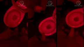 amateur boy watches his friend pee in the club s toilets, lends him a helping hand and gets hard...