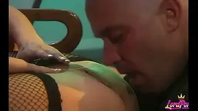 Enormous Boobs EXPERIENCED LADY Lene Hefner in Lingerie Gets Hot Cumshot