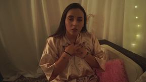 BBW in Lingerie Her Seductive Interview Turns You On