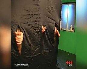 Brunette Slut Gets Facial After Facial at Gloryhole and on the Table