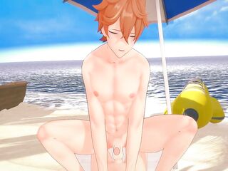 tartaglia rides your weenie -genshin impact queer